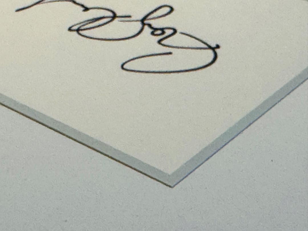 貴重 直筆サイン Gary Clark Jr. 2013