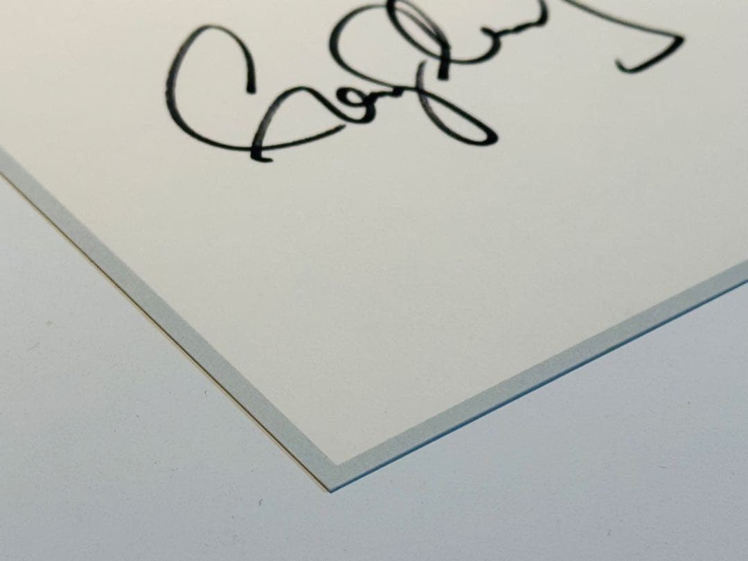 貴重 直筆サイン Gary Clark Jr. 2013