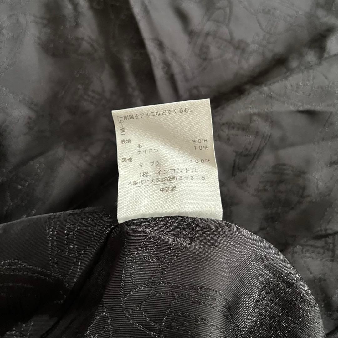 ヴィヴィアンウエストウッド　レッドレーベル　 アシンメトリー　ラブ　コート　変形