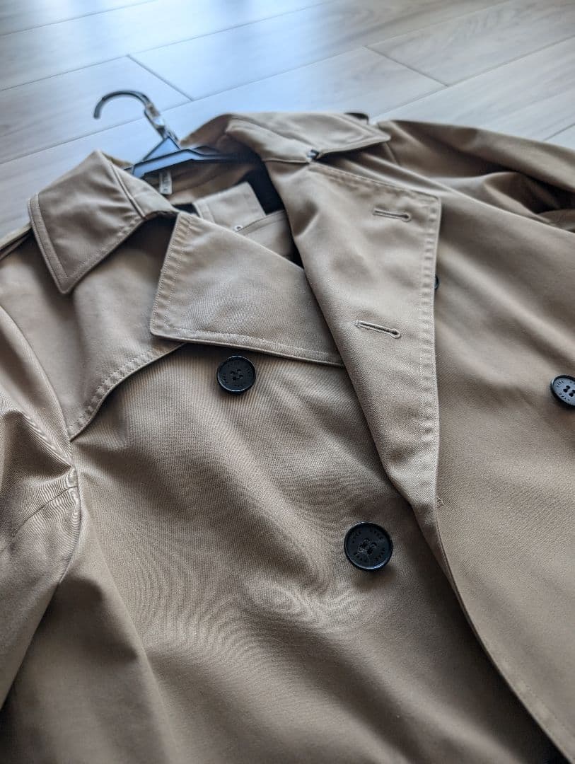 【美品】HYKE トレンチコート レギュラーフィット サイズ2