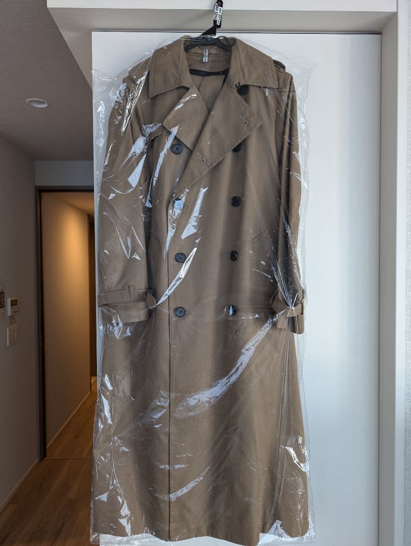 【美品】HYKE トレンチコート レギュラーフィット サイズ2