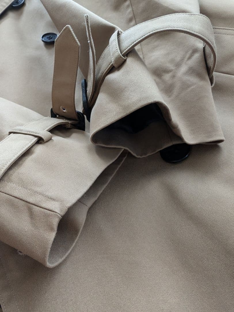 【美品】HYKE トレンチコート レギュラーフィット サイズ2