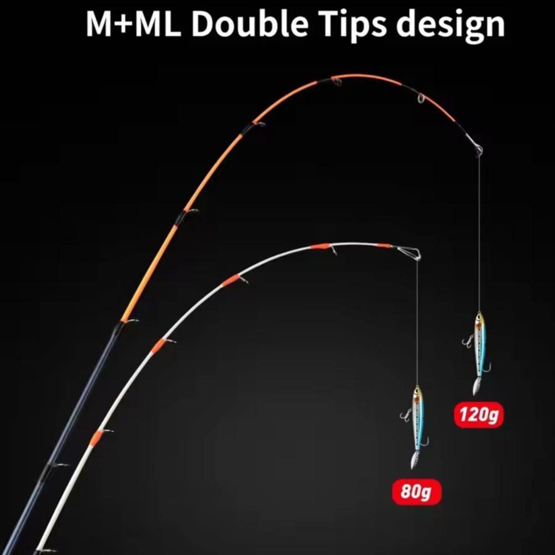 タイラバ　イカメタル1.65m 2WAYロッド&デジタルカウンター付ベイトリール
