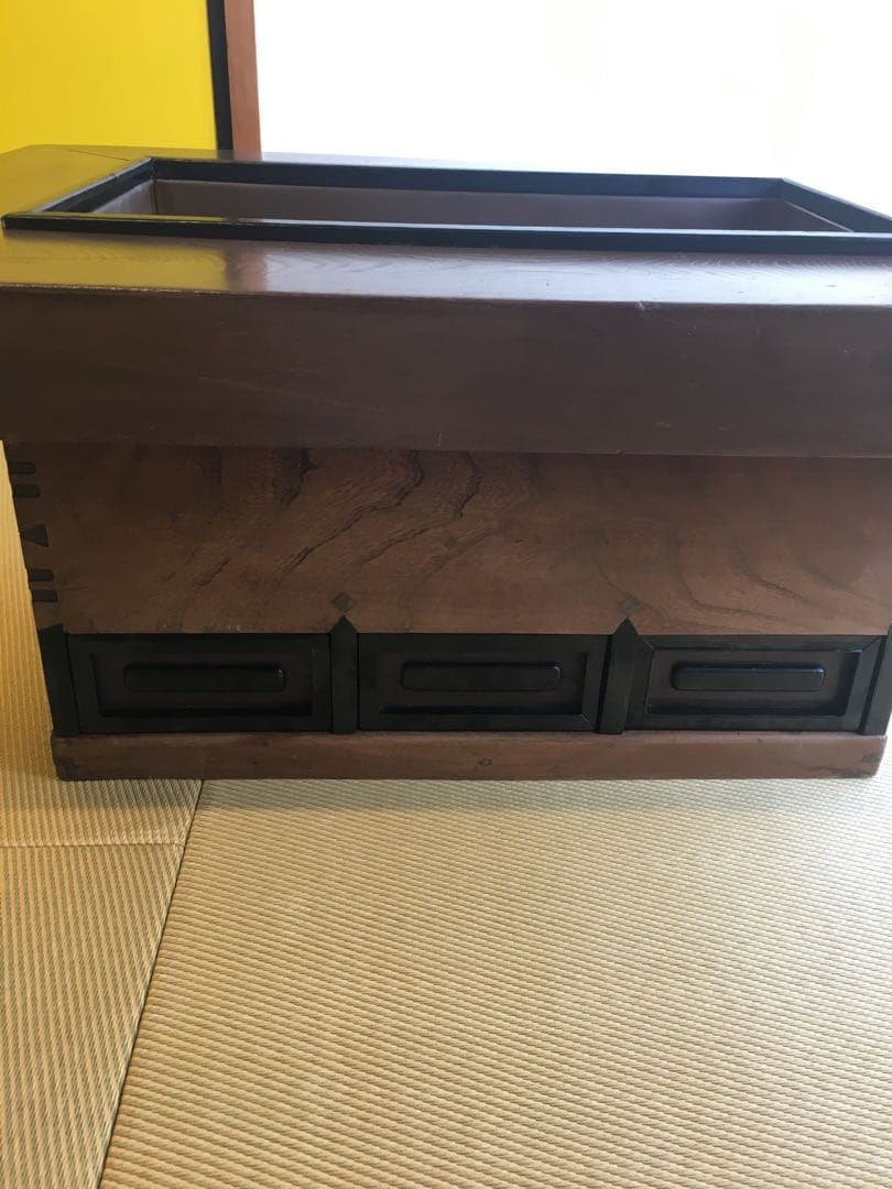 長火鉢　関西火鉢　座卓　欅