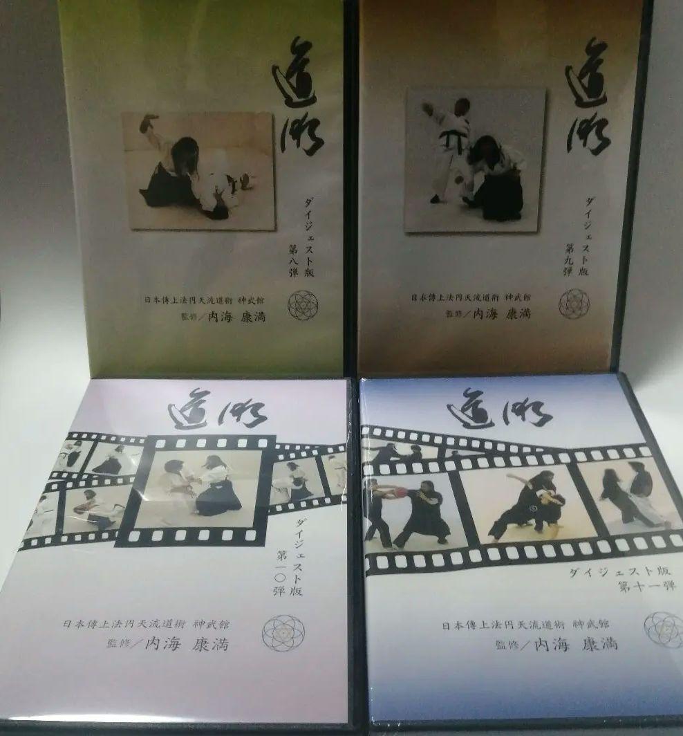 道術？ 日本傳上法円天流道術　内海康満監修ダイジェスト版DVD 11枚不揃い