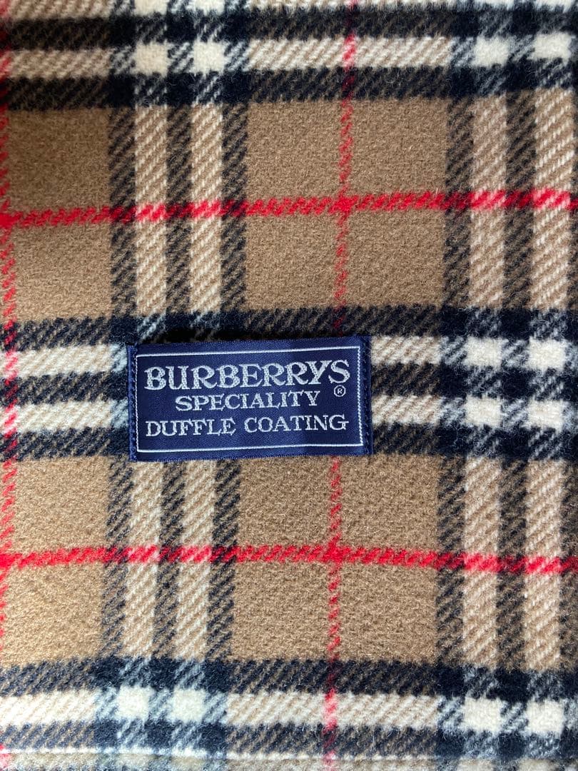 Burberry ダッフルコート(チンストラップ無し)ベージュ　レトロ