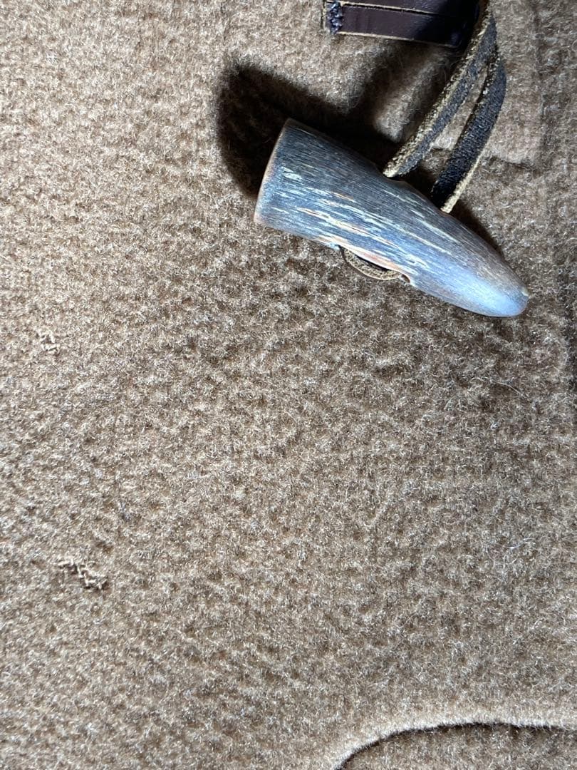 Burberry ダッフルコート(チンストラップ無し)ベージュ　レトロ