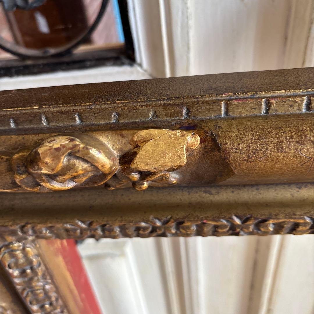 大きな大きなフレームになります。アンティーク　額縁