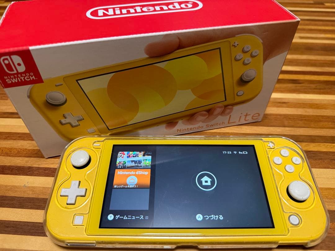 Nintendo switch lite yellow 本体 スイッチライト
