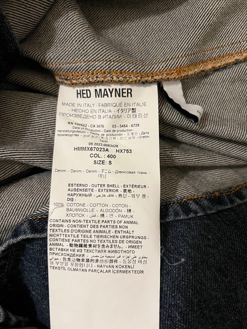 HED MAYNER デニムシャツジャケット