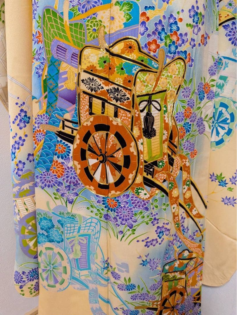 ♢ラ・ソールの端折りが素敵な二部式着物♢振袖