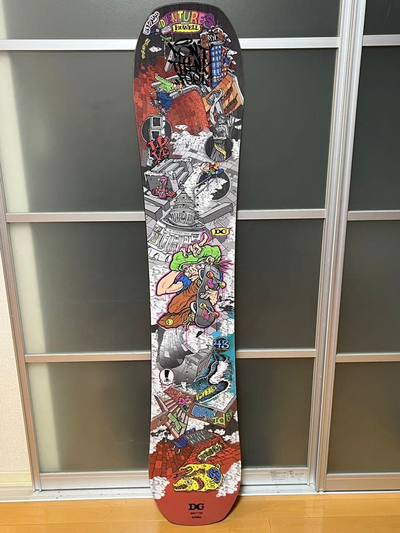 大*太様 DC EMB156cm スノーボード 板