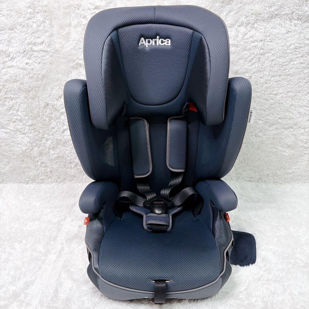 Aprica アップリカ　エアグルーヴ　ジュニアシート　ネイビー