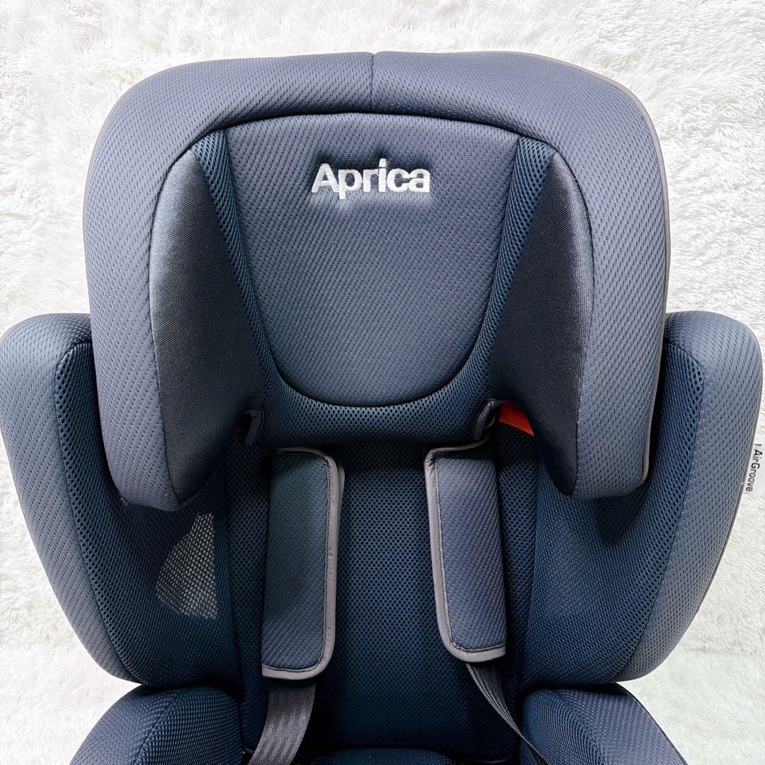 Aprica アップリカ　エアグルーヴ　ジュニアシート　ネイビー