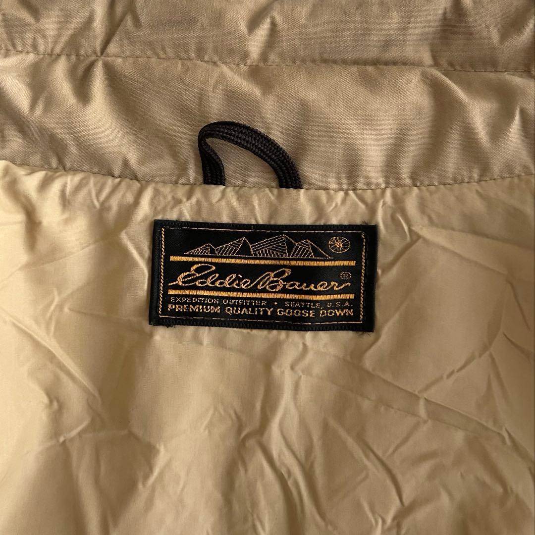 【ほぼデッド】70s エディーバウアー マウンテンダウンベスト 黒タグ L相当