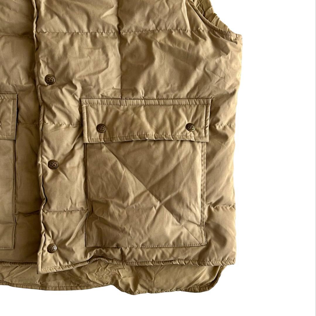 【ほぼデッド】70s エディーバウアー マウンテンダウンベスト 黒タグ L相当