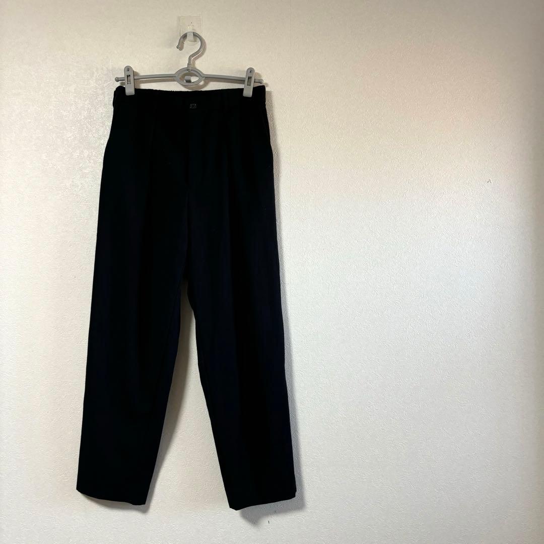 MARKWARE PEGTOP TROUSERS 23AW ブラック　L