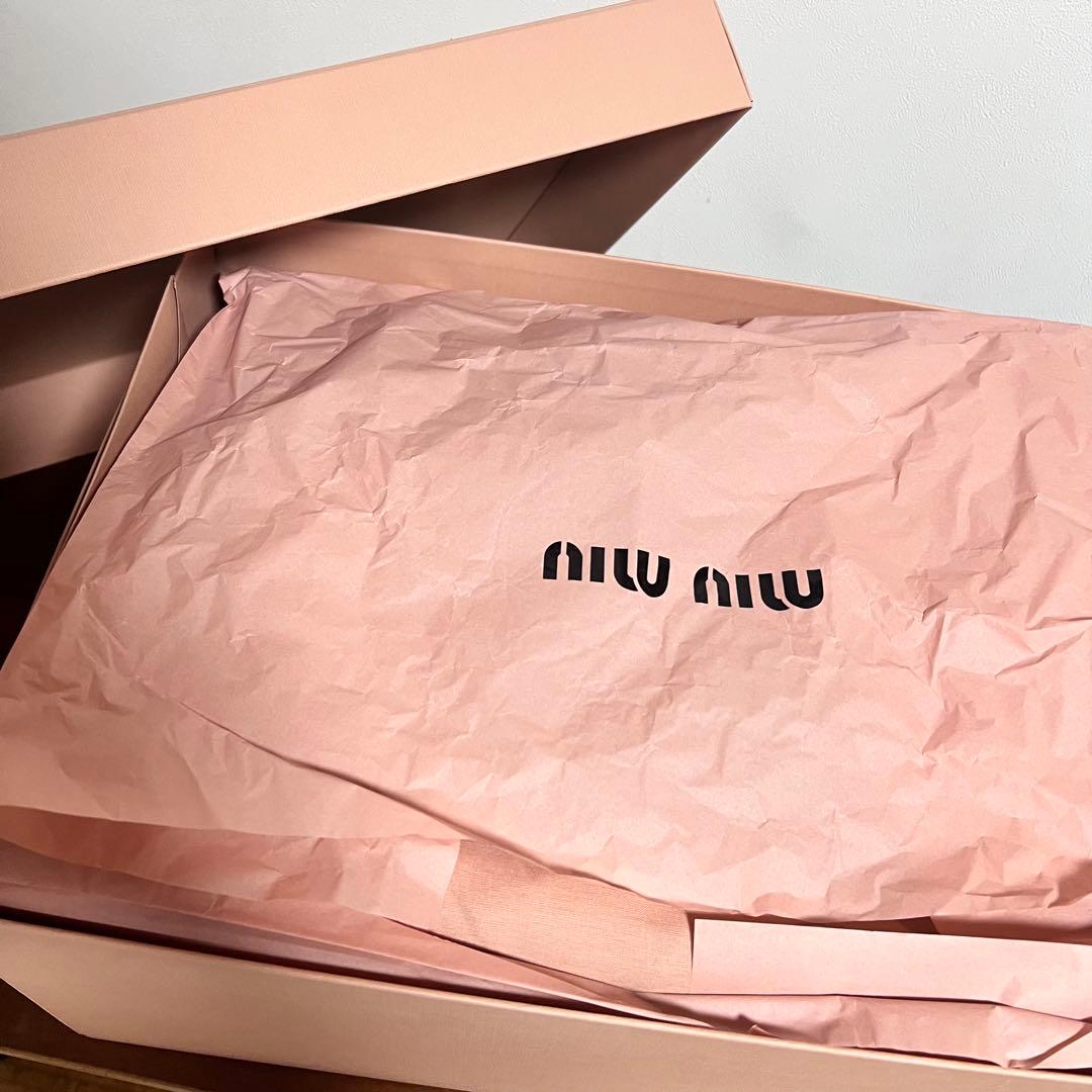 miumiu デニムバケットハット2024 Mサイズ