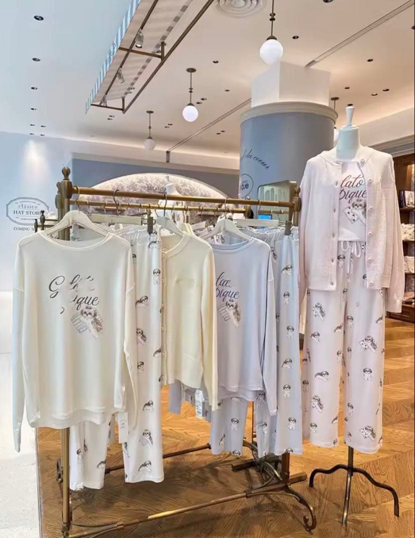 新品！ジェラートピケ☆シーズーのルームウェアピンク