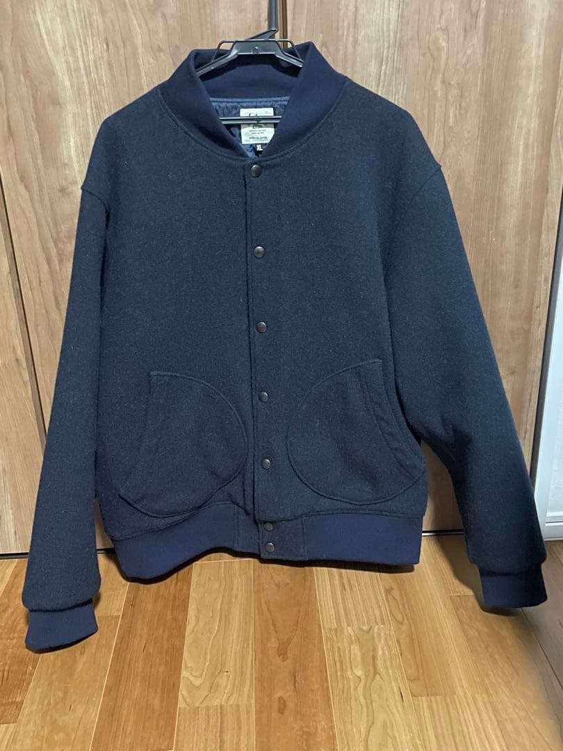 と*と様 Jackman メルトンアワードジャケット スタジャンXL