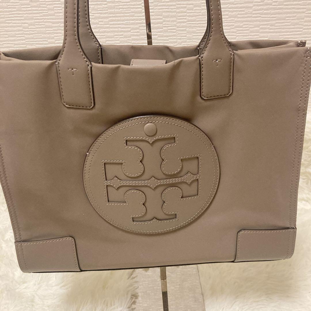 トリーバーチ トートバッグ TORY BURCH レディース グレー ベージュ