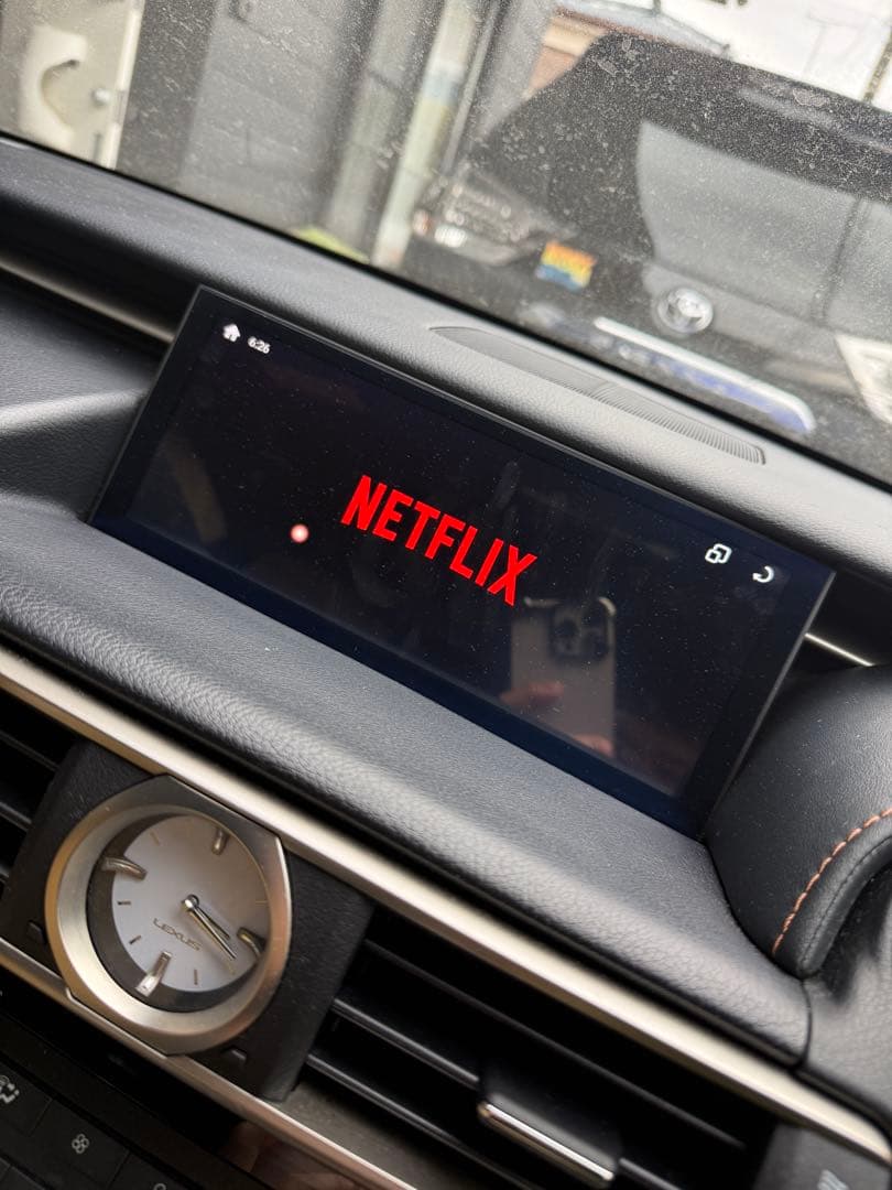 LEXUS RC前期用　社外ナビ フル画面　CarPlay 日本車用