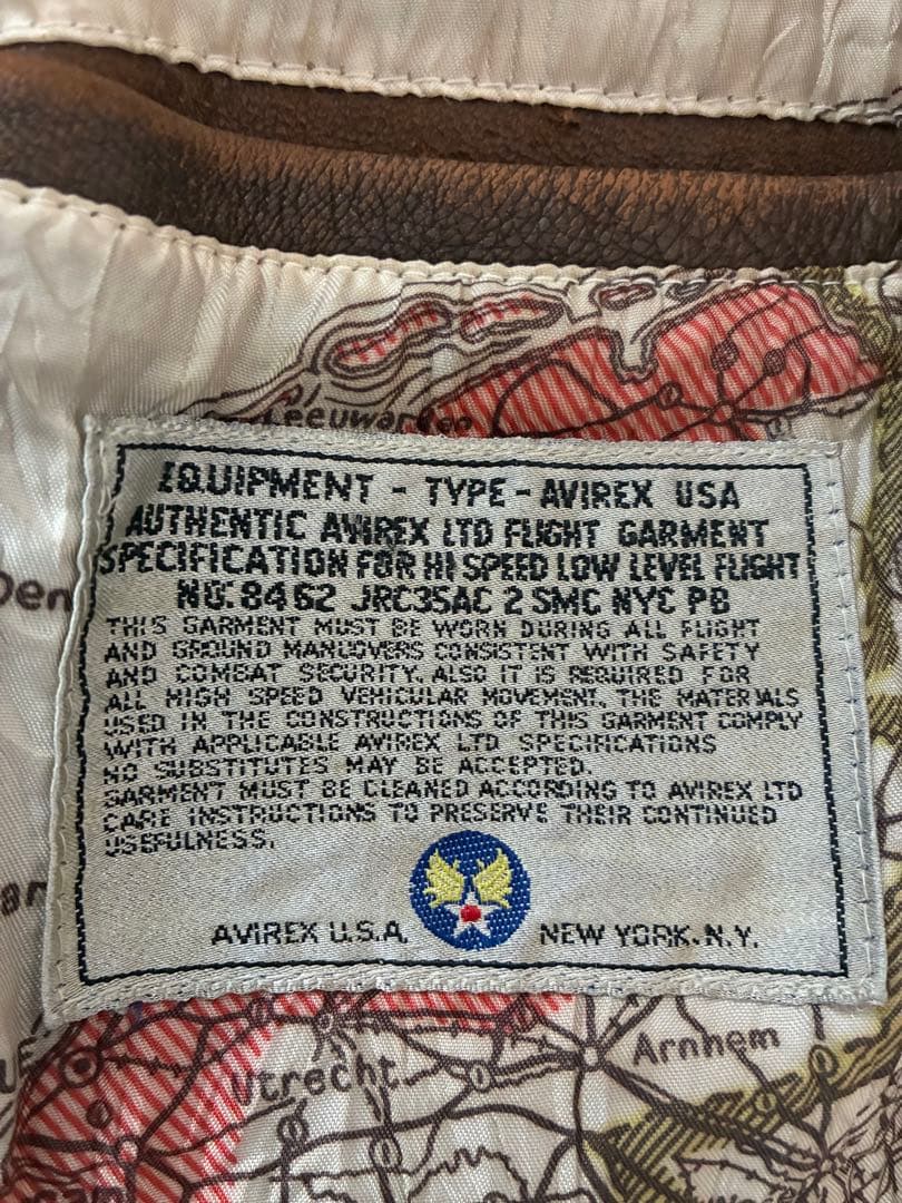 AVIREX G-1 フライトジャケット 本革