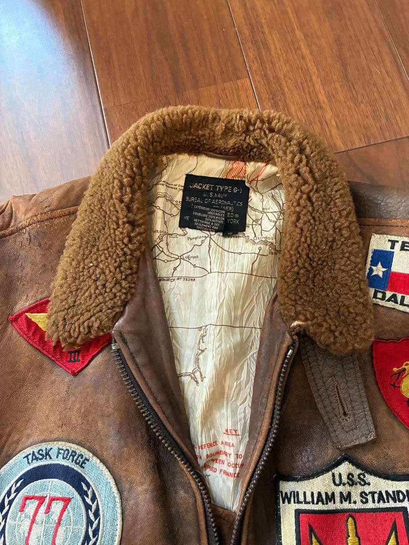AVIREX G-1 フライトジャケット 本革