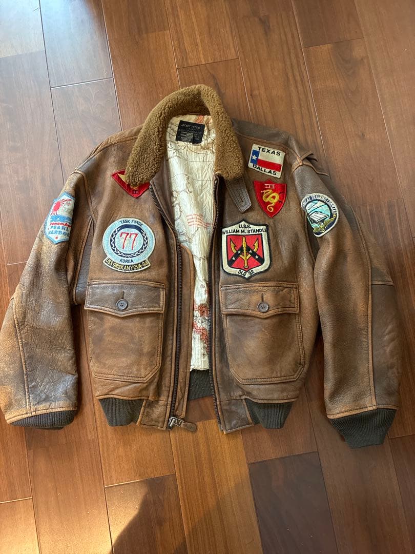 AVIREX G-1 フライトジャケット 本革