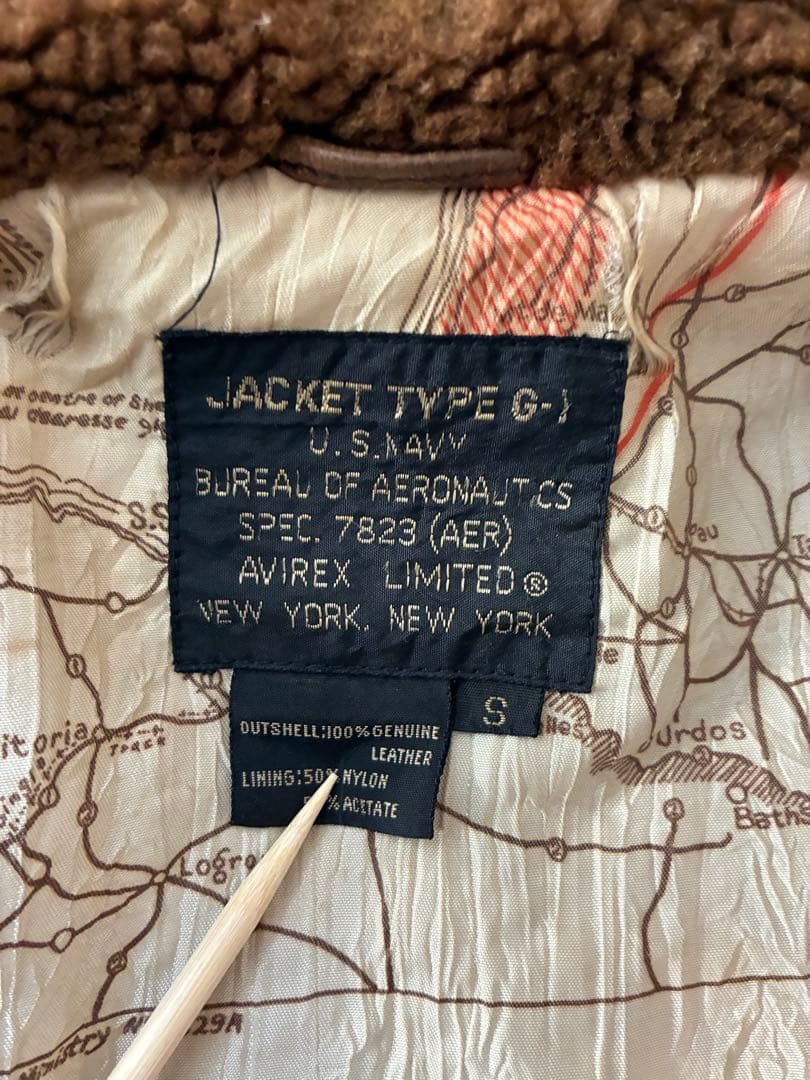 AVIREX G-1 フライトジャケット 本革