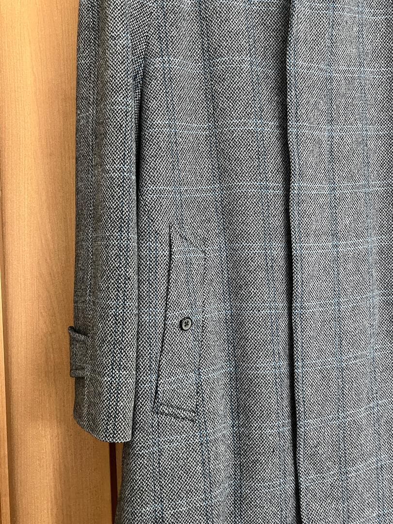 ８０s 美品　バーバリー　イングランド製　コート　ウール　ビンテージ