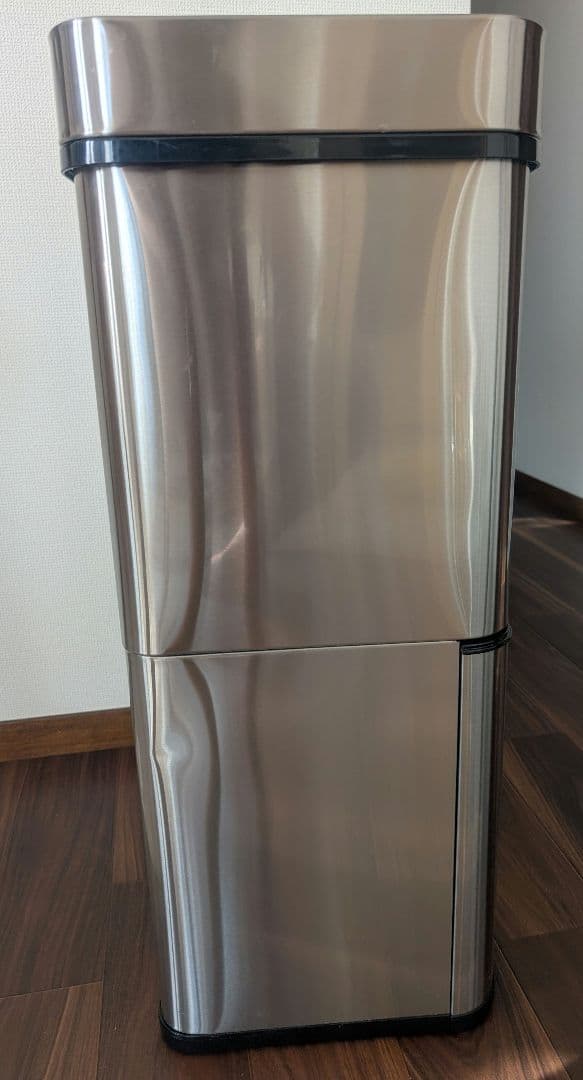 シルバー ごみ箱 62L 自動開閉機能