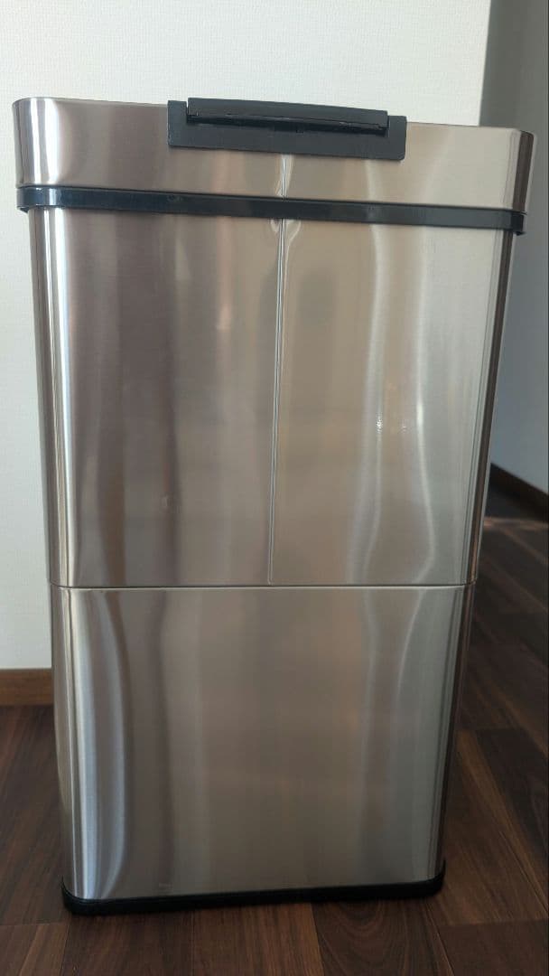 シルバー ごみ箱 62L 自動開閉機能
