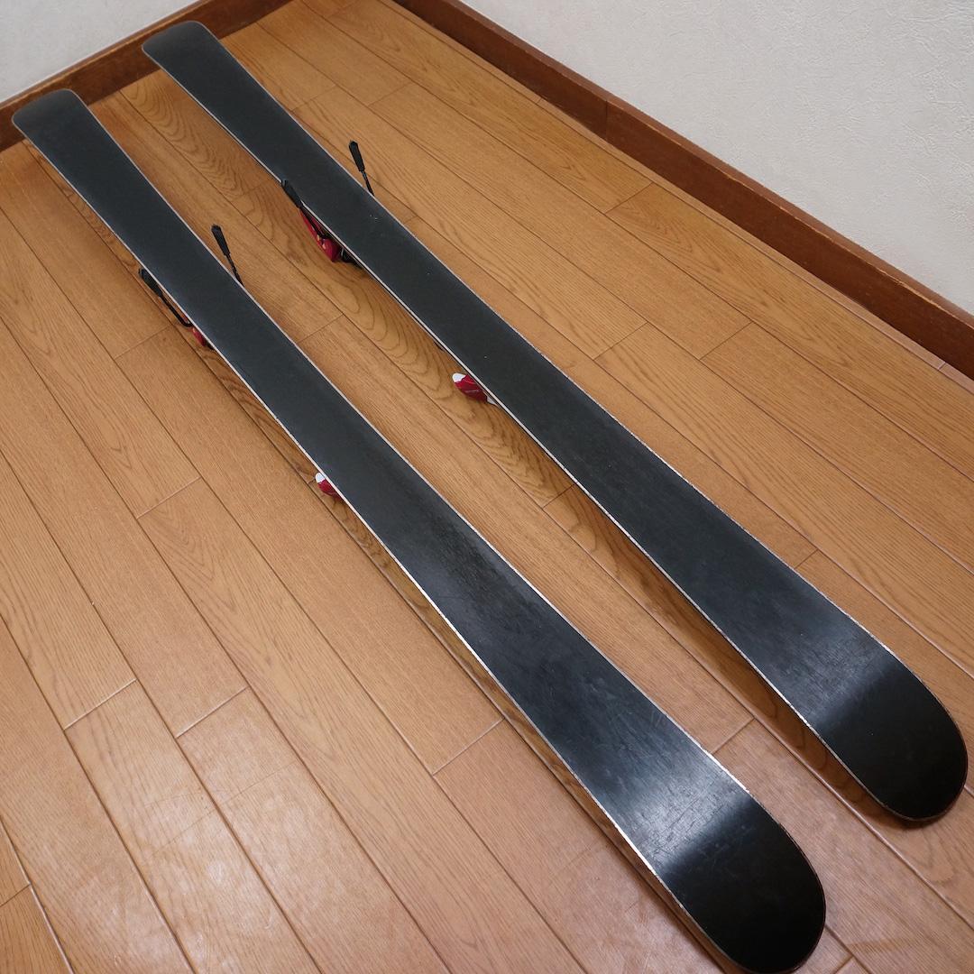 メンテ済 126cm 靴23cm KAZAMA スキーセット