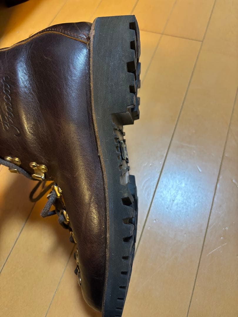 Fracap ダークブラウン ワークブーツ　マウンテンブーツ　パラブーツ