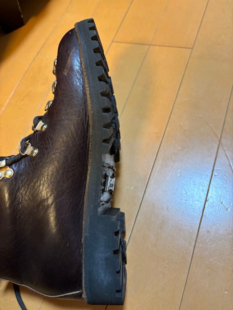Fracap ダークブラウン ワークブーツ　マウンテンブーツ　パラブーツ