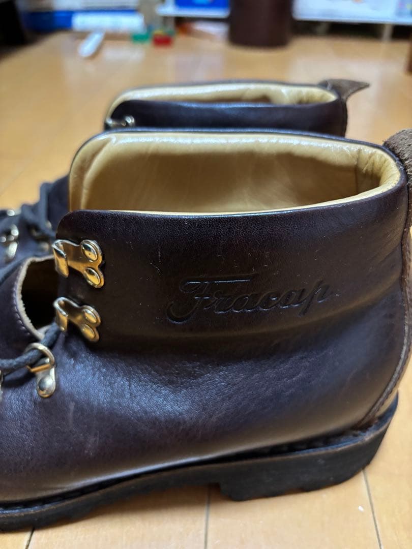 Fracap ダークブラウン ワークブーツ　マウンテンブーツ　パラブーツ