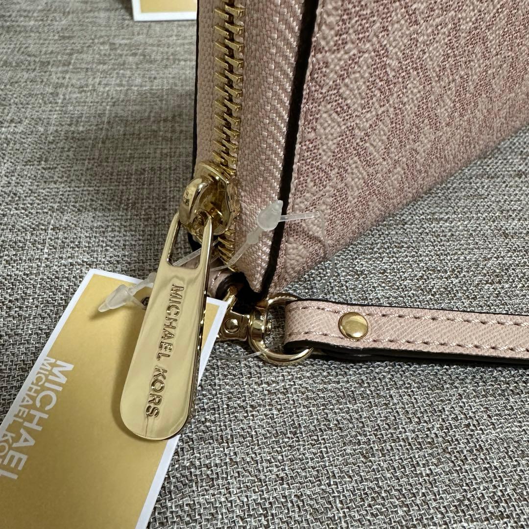 【新品】MICHAEL KORS マイケルコース 財布 長財布 ピンク