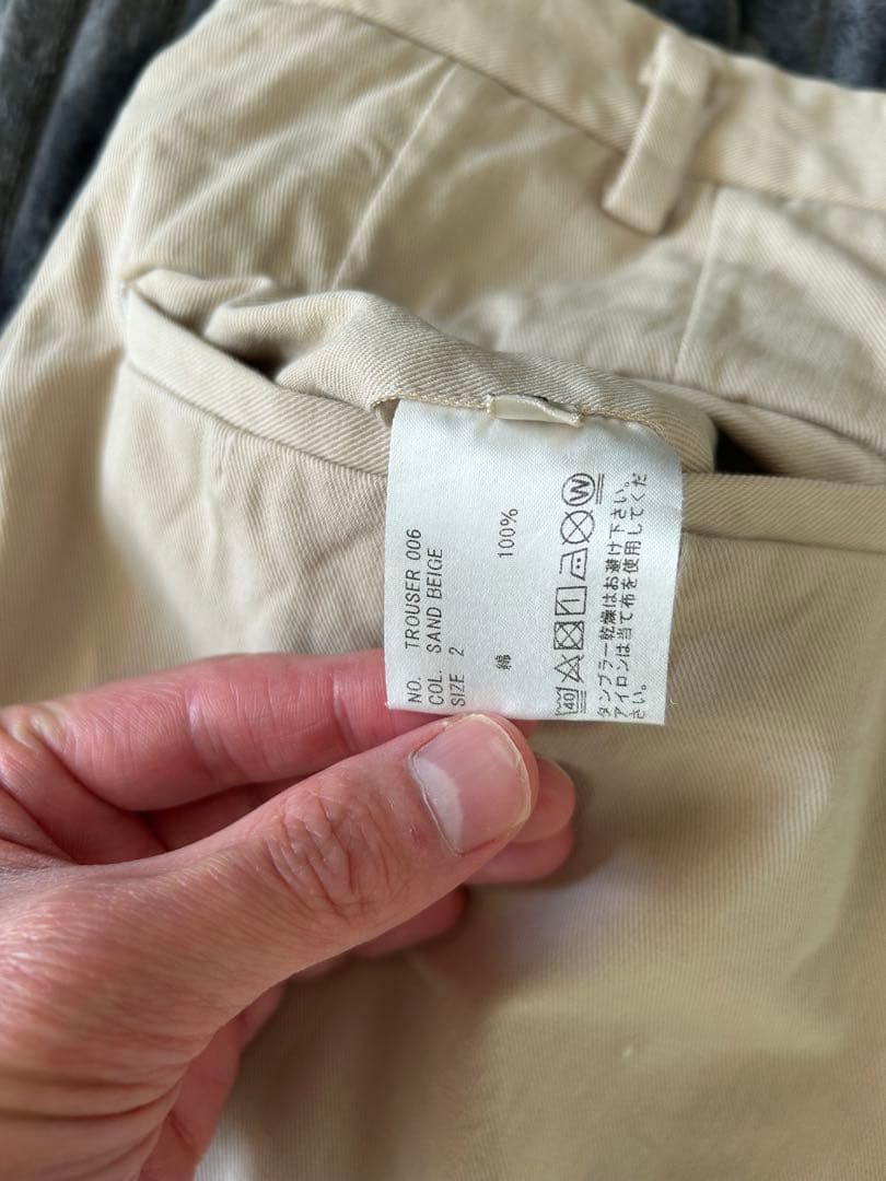 heugn 22ss e trousers 美品　サイズ2