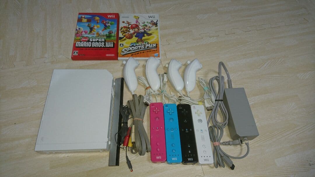 wii 4人プレイ 遊べる マリオセット