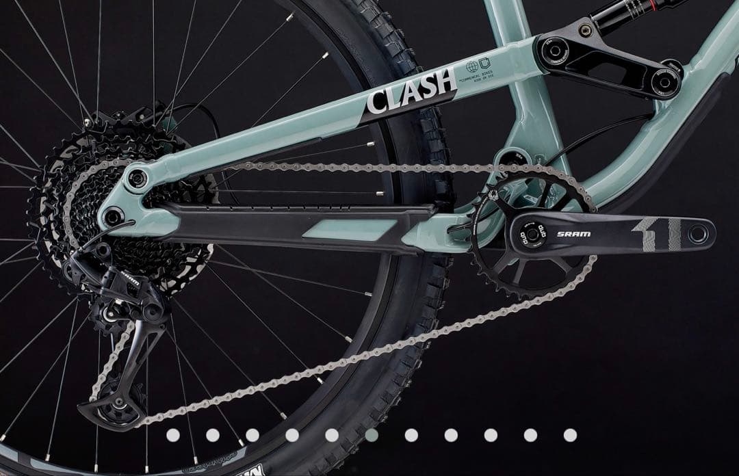 【新品同様】COMMENCAL CLASH RIDE 2025 パイライトグレー