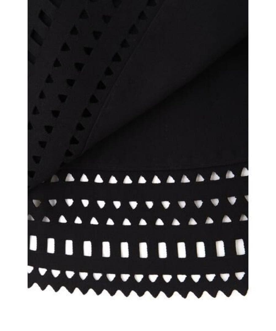 美品◆PINKY&DIANNE◆ニットワンピース◆ブラック