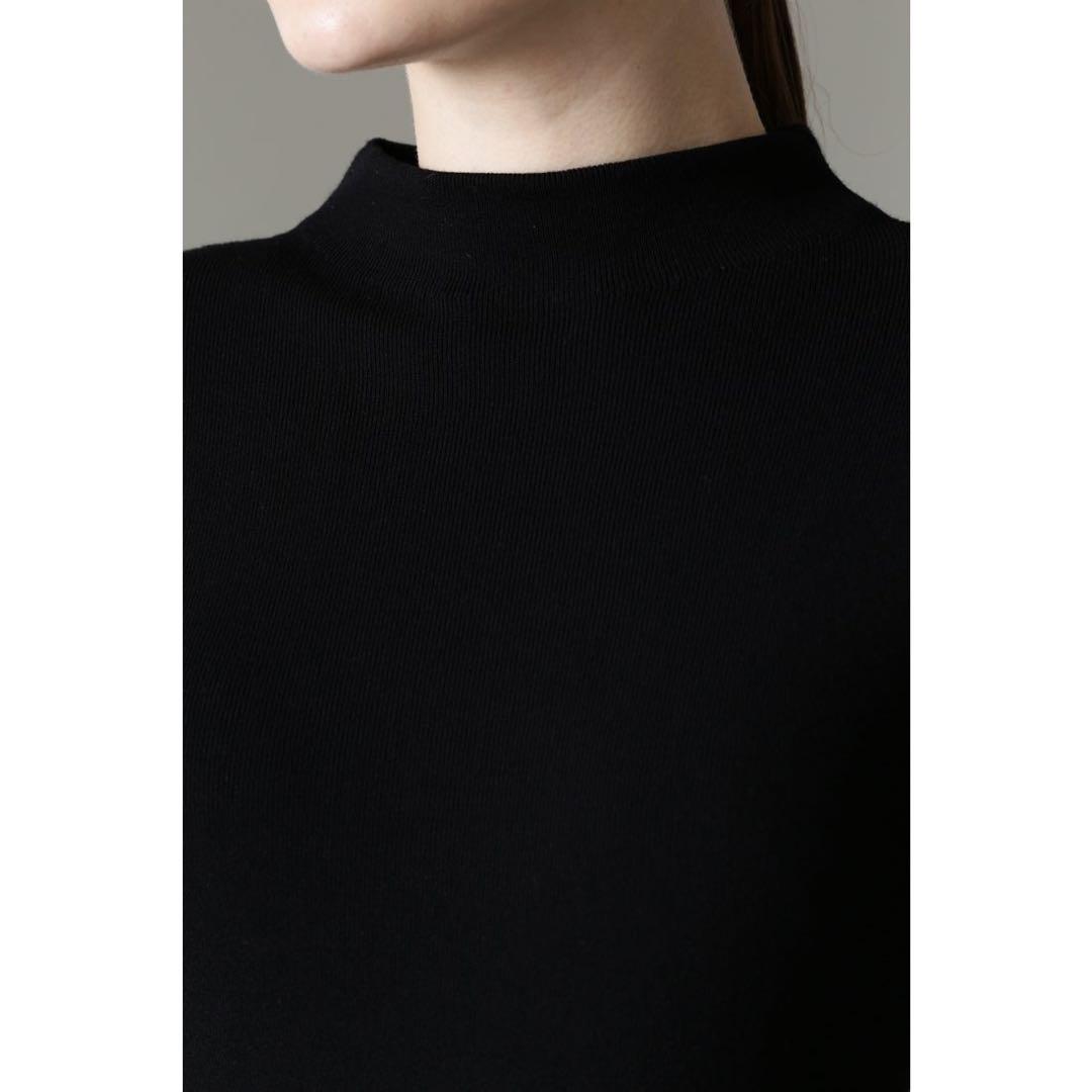 美品◆PINKY&DIANNE◆ニットワンピース◆ブラック