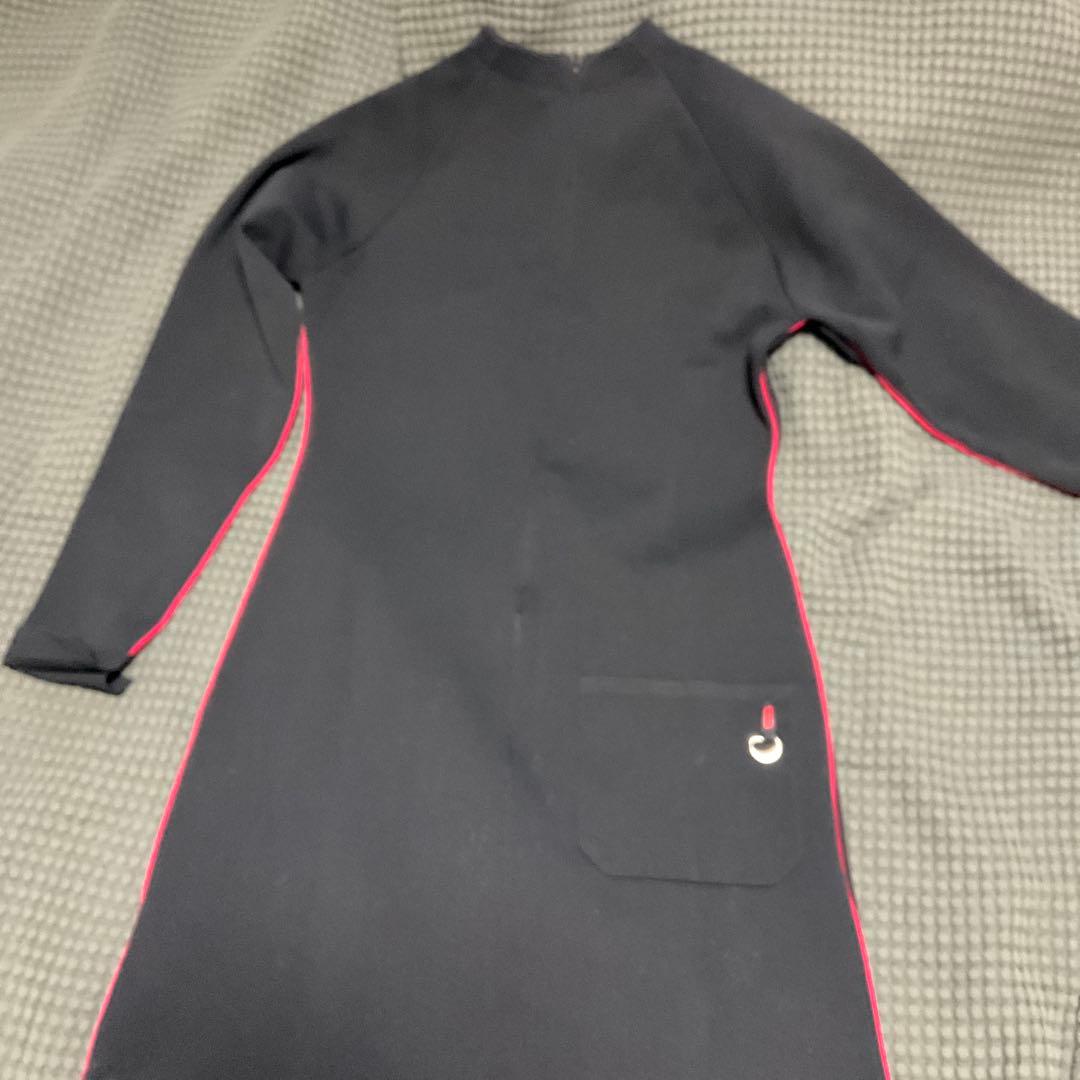 KBS ブラック ロングスリーブワンピース