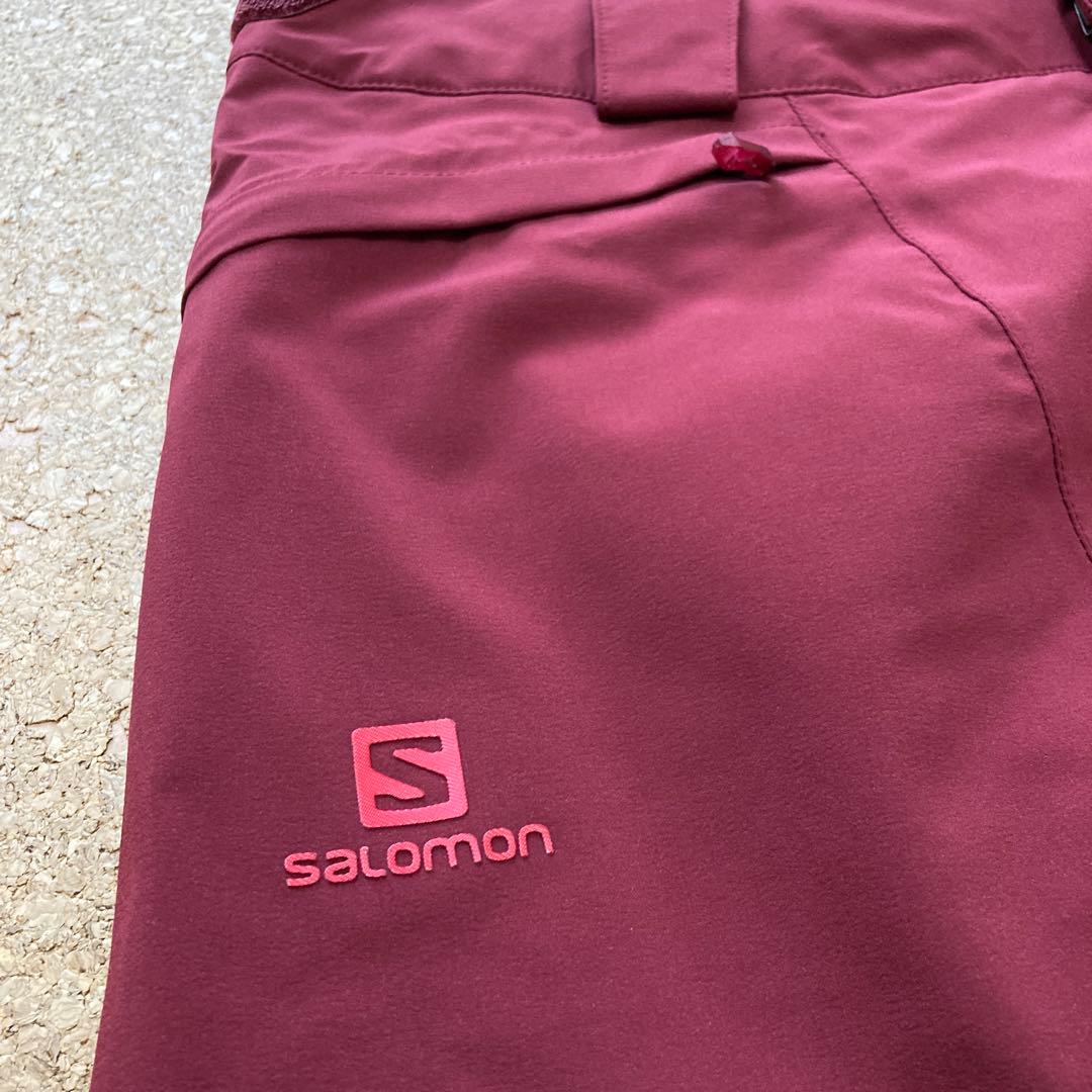 サロモン salomon スキーパンツ スキーウェア XLメンズ エンジ