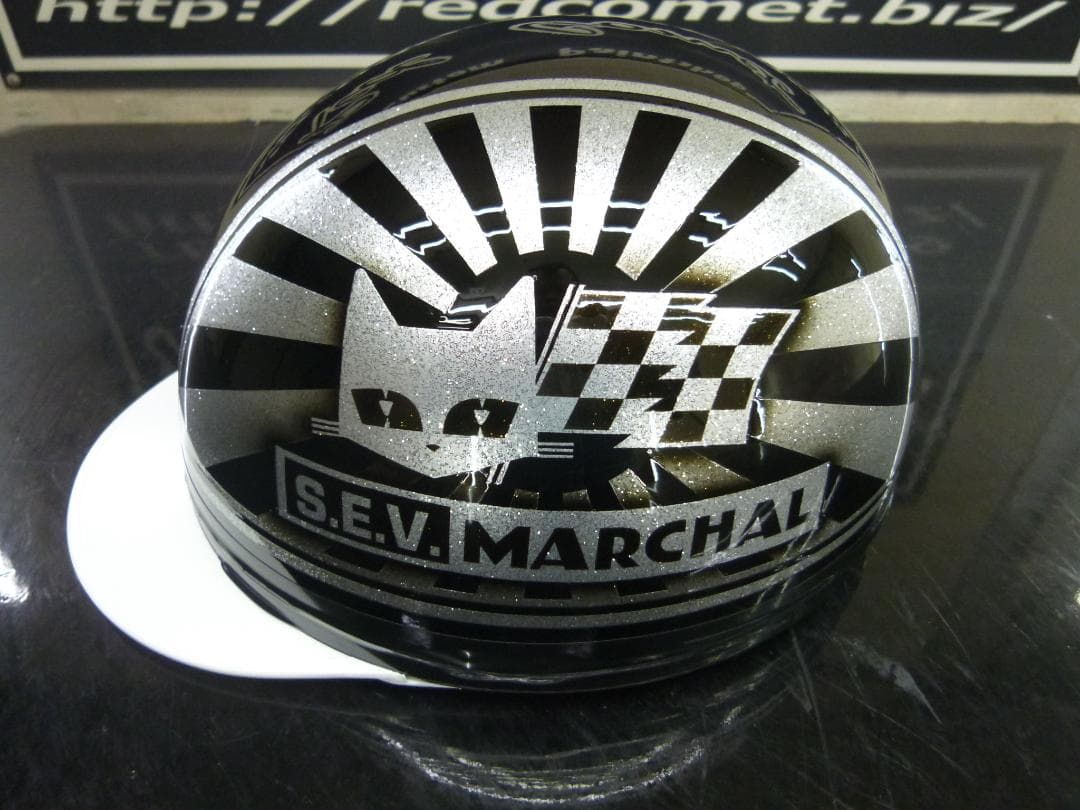 三つボタン‼送料込！カスタムコルク半　マーシャル日章　最安値144