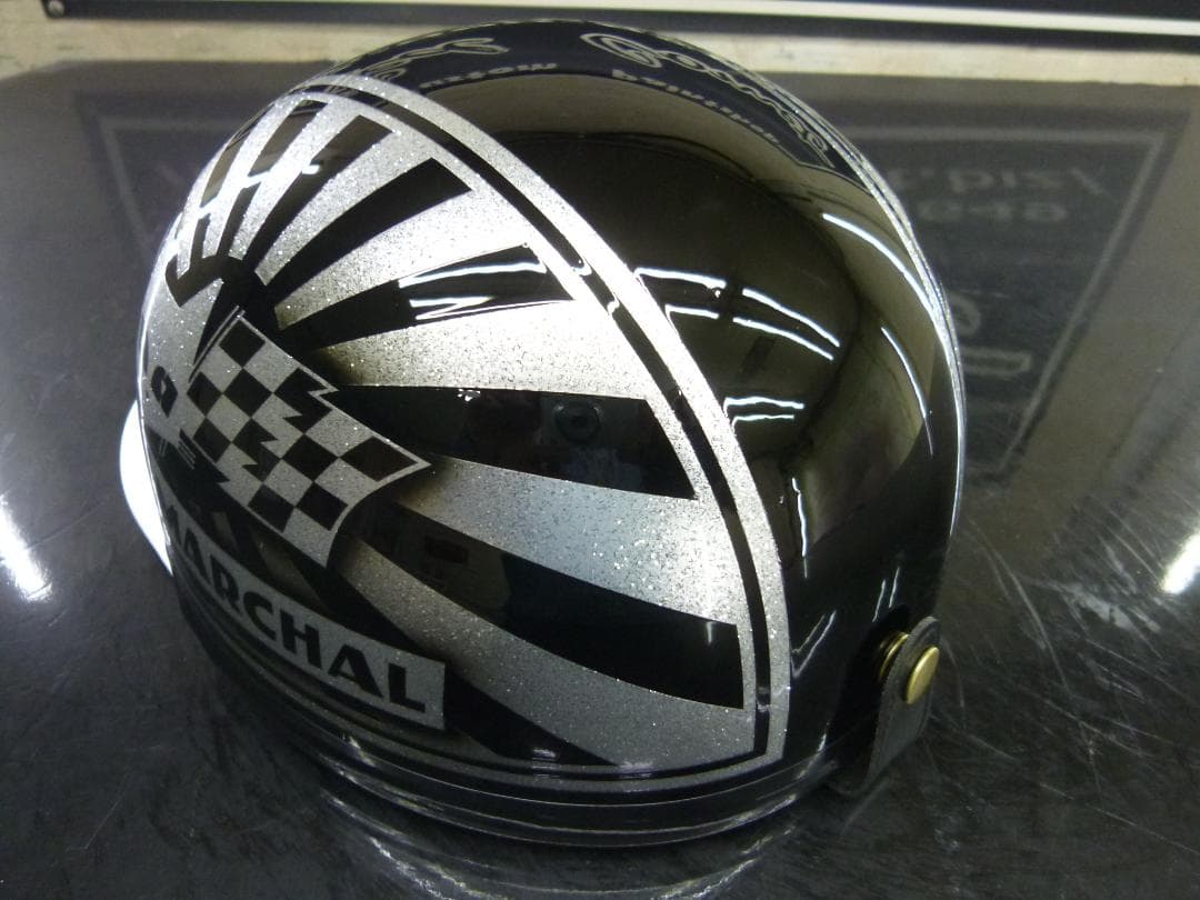 三つボタン‼送料込！カスタムコルク半　マーシャル日章　最安値144