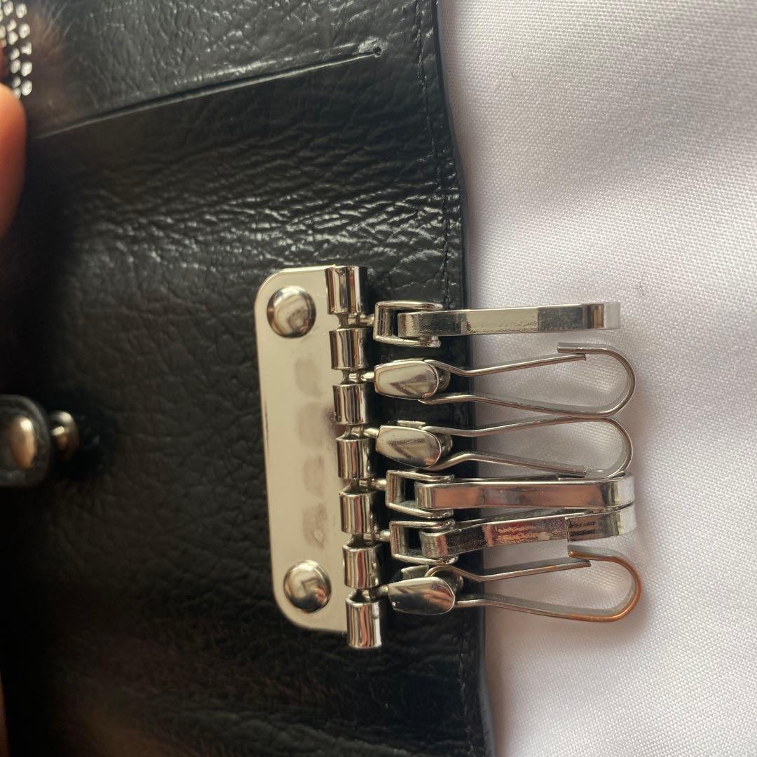 Maison Margiela レザーキーケース ブラック