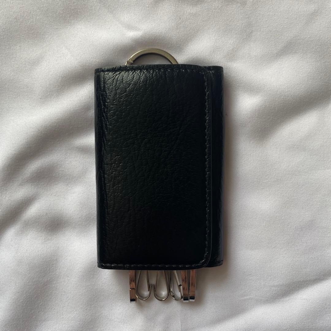 Maison Margiela レザーキーケース ブラック
