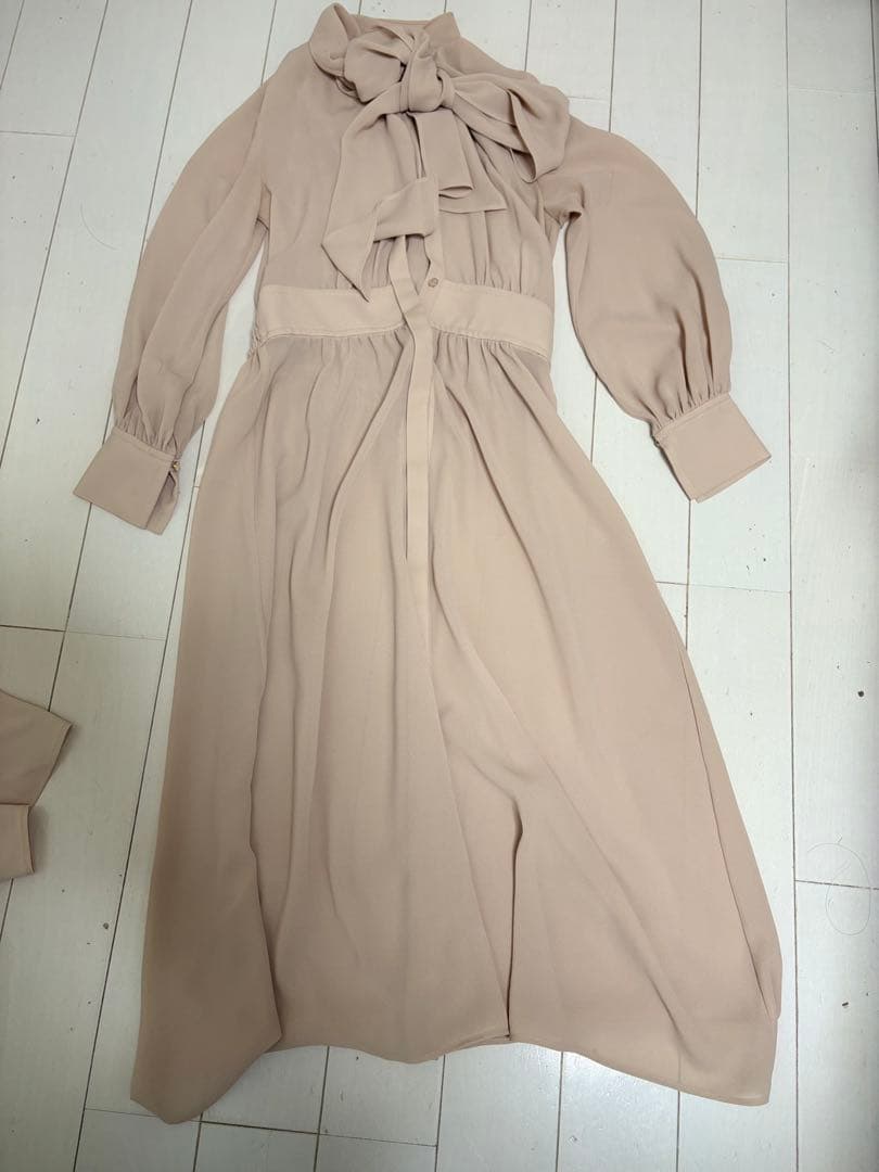 パーティーに最適です。 アナイ　ボウタイ　ワンピース　クリスマス　サイズ38